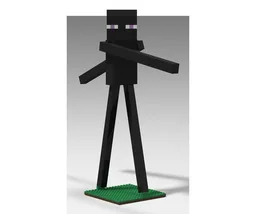 Enderman jointed statue
