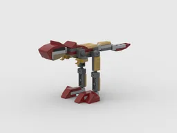 mini allosaurus from LEGO Marvel set 76203: Ironman Mech armor