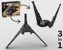 Command Shuttle Pack (75389 Dark Falcon Alternatives)