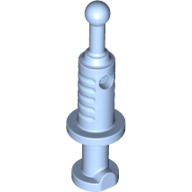 Lego Equipment Medical Syringe with 2 Holes / Bright Light Blue