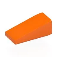 Brick Sloped 18° 2 x 1 x 2/3 / Orange