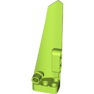 Lego Technic Panel Fairing #6 Long Smooth, Side B / Lime