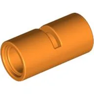 Technic Pin Connector Round [Slotted] / Orange