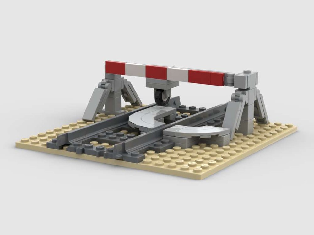 Lego Track barrier - Gleissperrschranke