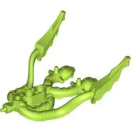 Large Figure Shoulder Cover, Armor, Snake (Vastus) / Lime