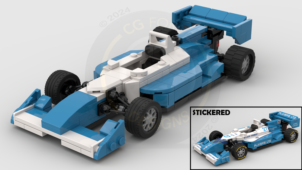 Lego Indycar 1995 TG Villeneuve Circuit Spec