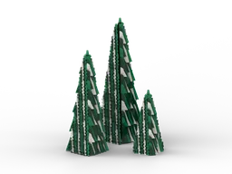Christmas Wedge Tree Collection