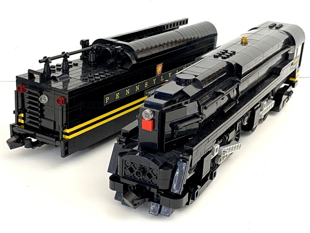 Lego 1:48 Pennsylvania Railroad T1 Duplex v3 (Power Functions)