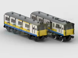 Class 205 'Thumper' 2-Carriage DEMU Train