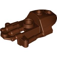 Lego Large Figure Limb Cover (Toa Inika) / Reddish Brown