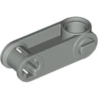 Technic Axle and Pin Connector Perpendicular 3L with Pin Hole / Light Gray
