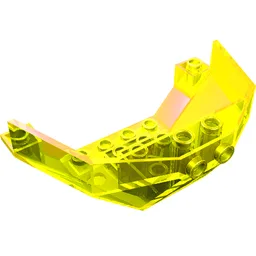 Cockpit 5 x 8 x 3 (Windscreen Bottom) / Trans-Neon Green