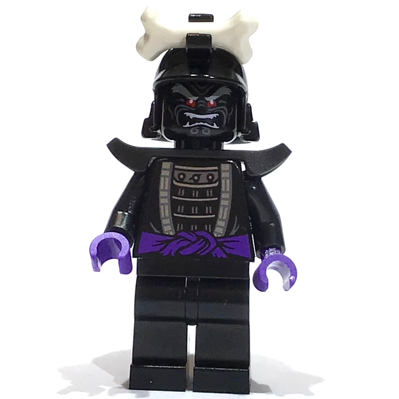 Lego Lord Garmadon with Single Torso, Purple Sash Belt
