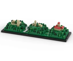 Die drei Gleichen Skyline