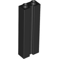 Lego Brick Special 1 x 2 x 5 with Groove / Black