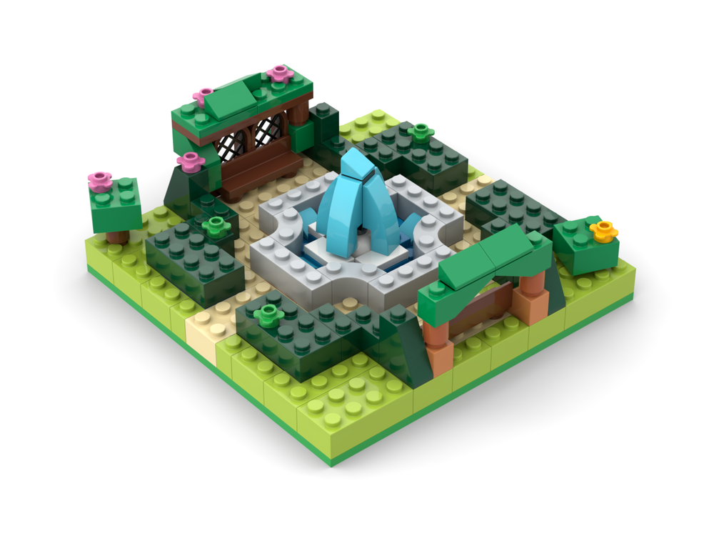 Lego Fountain