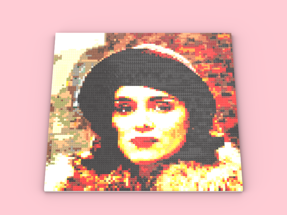 Lego Peaky Blinders: Ada Thorne (nee Shelby) Lego Art