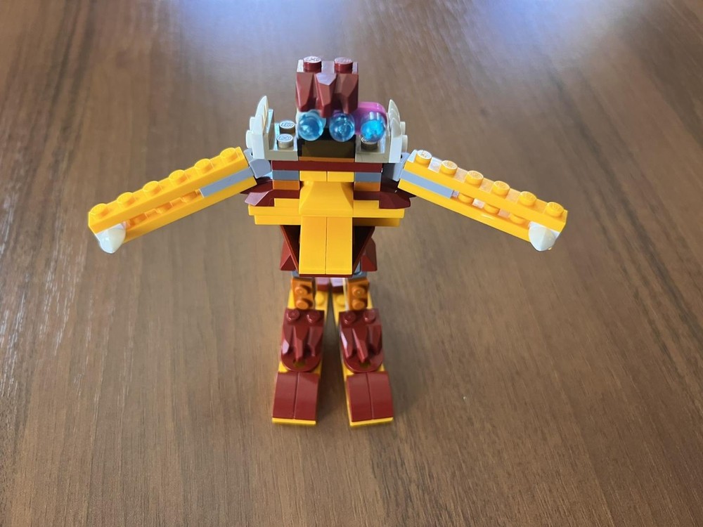 Lego Alien-Snowboarder