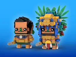 Namor Brickheadz LEGO MOC - Black Panther: Wakanda Forever