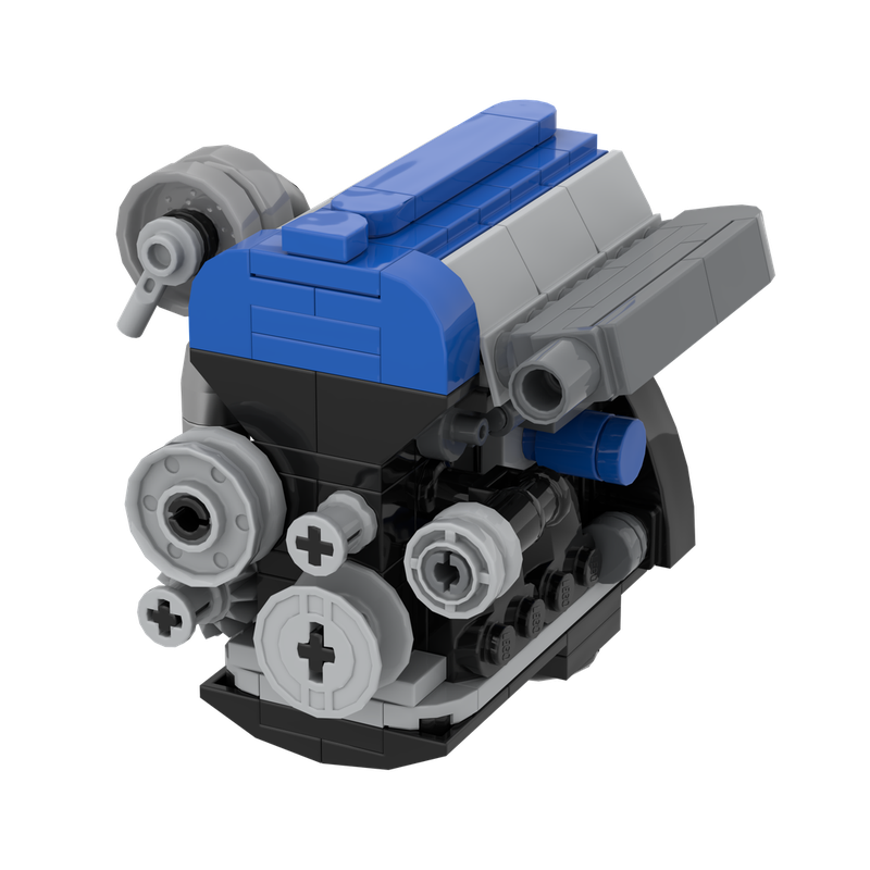 Lego Toyota 2JZ GTE Engine