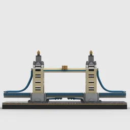 Tower Bridge at 1/650th Scale