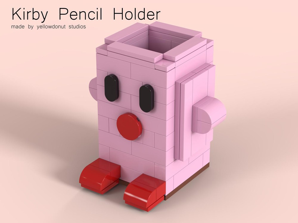 Lego Kirby Pencil Holder