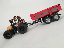 Dump Trailer for Atmos Tractor