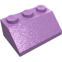 Brick Sloped 45° 2 x 3 / Medium Lavender