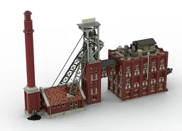 Kohle Zeche Bergwerk / Coal Colliery Mine