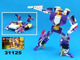 Transformer Hovertank from LEGO Creator set 31125: Fantasy Forest Creatures