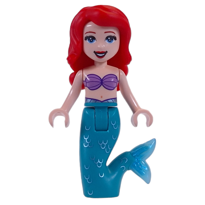 Lego Ariel - Mermaid Form, Dark Turquoise Tail