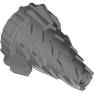 Cone Jagged, Drill Tip / Flat Silver