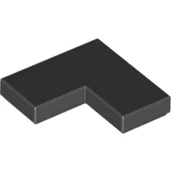Tile 2 x 2 Corner / Black