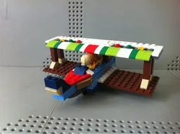 31063 Biplane and Workshop
