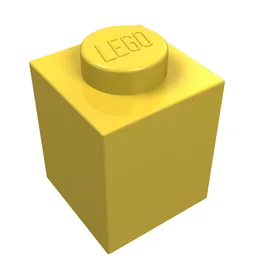 Brick 1 x 1 / Yellow