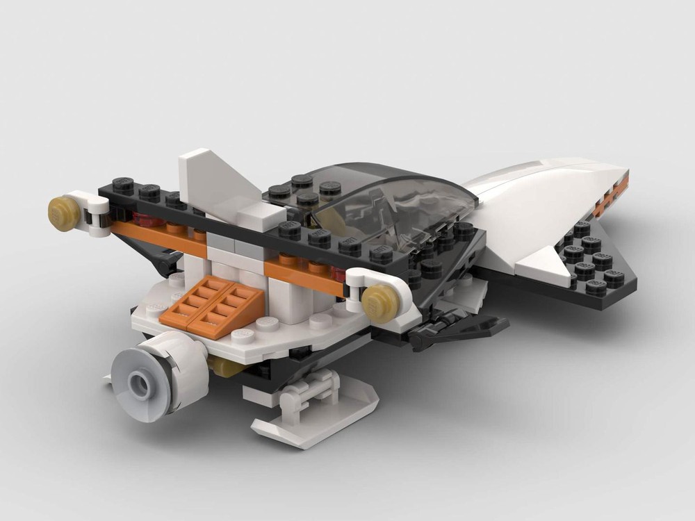 Lego 60224 alt build Space Speeder
