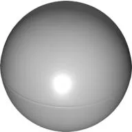 Ball, Hard Plastic, 51mm (approx. 6 studs diameter) / Light Bluish Gray