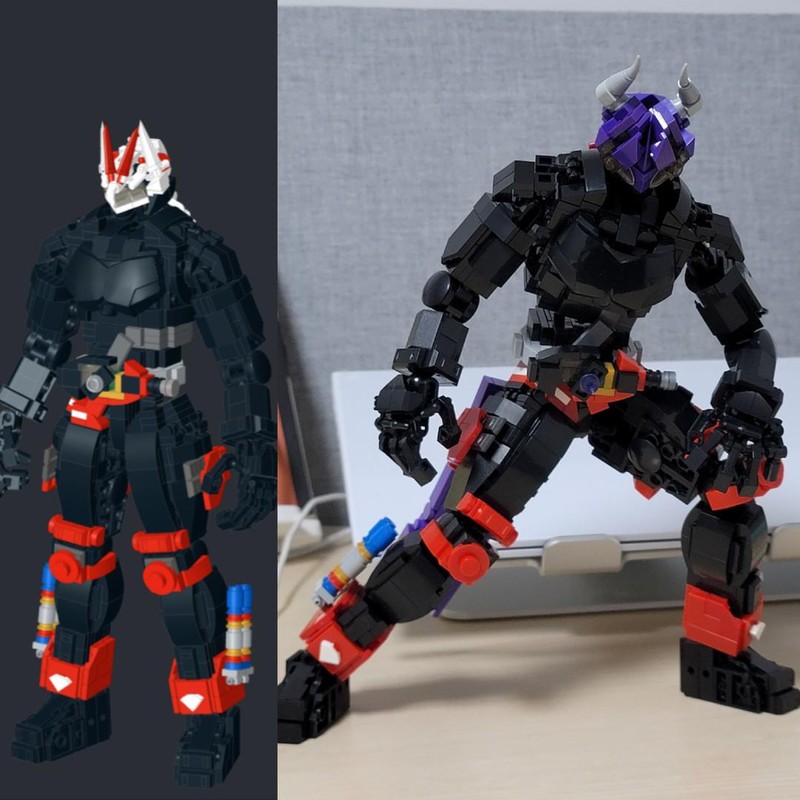 lego kamenrider Geats & Buffa lower boost