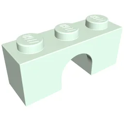 Brick Arch 1 x 3 / Light Aqua