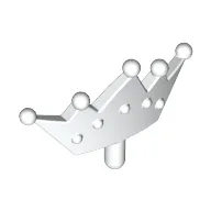 Headwear Accessory Crown / Tiara / White
