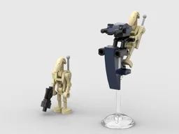 Separatist droids - minifig scale