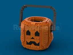 Halloween Pumpkin Pail | Pencil holder