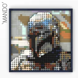 Mando - Mosaic artwork