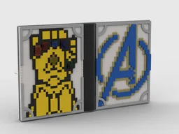 Avengers Minifig Book