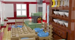 Timber-framed mill