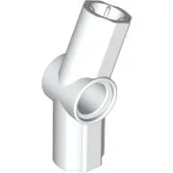 Technic Axle and Pin Connector Angled #3 - 157.5° / White
