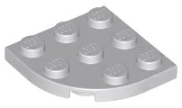 Plate Round Corner 3 x 3