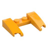 Lego Brick Wedged, Curved 3 x 4 x 2/3 Cutout / Bright Light Orange