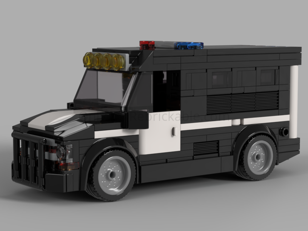 Lego Gotham City Police Truck