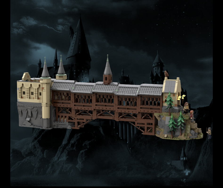 Lego HP - The Wooden bridge